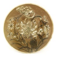 Lot 48 - A Martin Brothers' stoneware wall plate