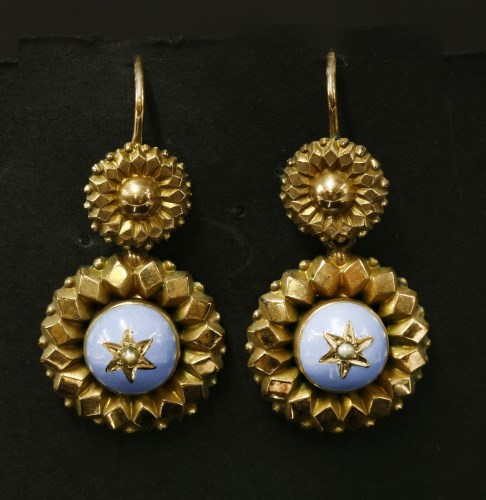 Lot 31 - A pair of Victorian gold