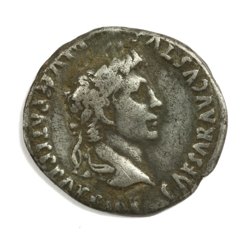 Lot 1 - Augustus AR Denarius. Lugdunum