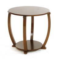 Lot 324 - An Art Deco oak table