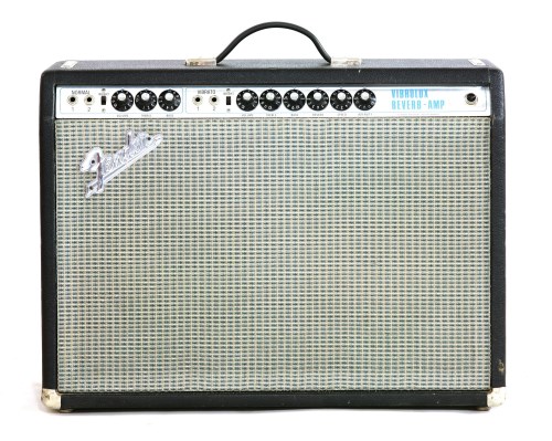Lot 637 - A 1968 Fender Vibrolux Reverb guitar amplifier