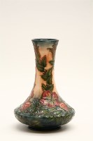 Lot 317 - A Moorcroft 'Sweet Briar' pink pattern vase
