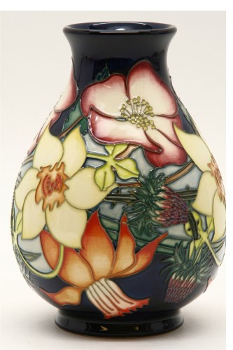 Lot 247 - A Moorcroft Queens Golden Jubilee vase