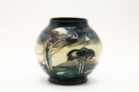 Lot 294 - A Moorcroft 'Vale de Luna' limited edition vase