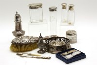 Lot 185 - Various silver items
