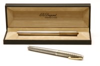 Lot 179 - A Schaeffer ball point pen and a Dupont fountain pen