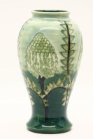 Lot 266 - A Moorcroft 'Banksia' vase