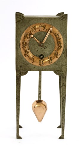 Lot 23 - A Nieuwe Kunst mantel clock
