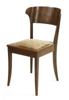 Lot 128 - An oak 'Hellerauer' chair