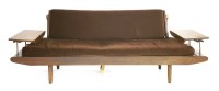 Lot 407 - A Toothill 'Wentworth' afrormosia daybed