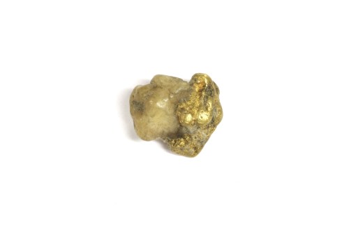 Lot 88 - A gold molten nugget