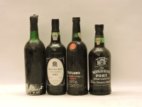 Lot 184 - Assorted Port to include one bottle each: Smith Woodhouse