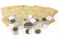 Lot 110 - Coins and tokens
