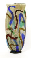 Lot 558 - A Murano glass vase