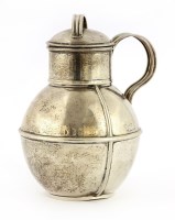 Lot 374 - A late Victorian silver 'Jersey' milk jug
