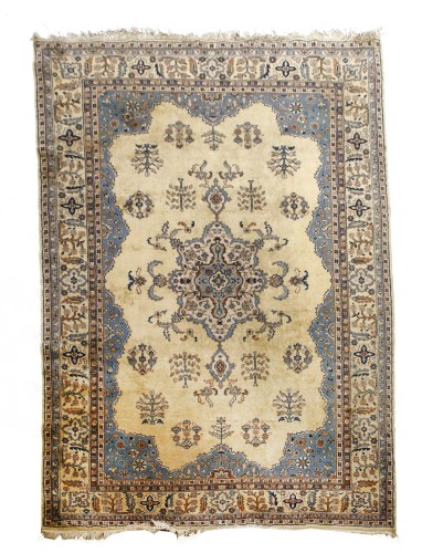 Lot 129 - A Turkish carpet