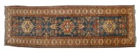 Lot 420 - An Afghan Kazak-style runner