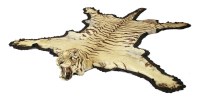 Lot 423 - A tiger skin rug