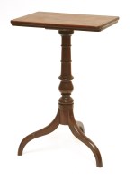 Lot 501 - A George III mahogany tripod reading stand