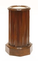 Lot 522 - A Victorian mahogany cylinder pot cupboard