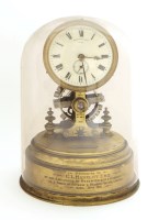 Lot 490 - A Eureka Clock Company electric clock