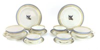 Lot 485 - A Doccia Ginori part tea service