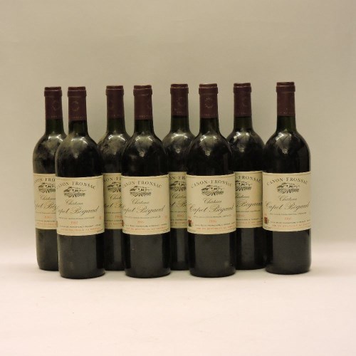 Lot 463 - Assorted Red Bordeaux to include: Château Capet-Bégaud