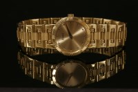 Lot 439 - A ladies 18ct gold Piaget 'Dancer' quartz bracelet watch