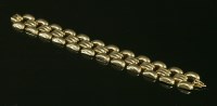Lot 179 - A Continental gold bracelet