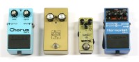 Lot 642 - A group of four guitar effects pedals