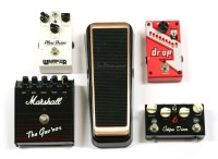 Lot 640 - A group of five guitar effects pedals