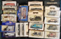 Lot 405 - Three boxes of Lledo 'Days Gone By' vehicles