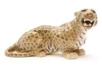 Lot 367 - A Royal Copenhagen leopard