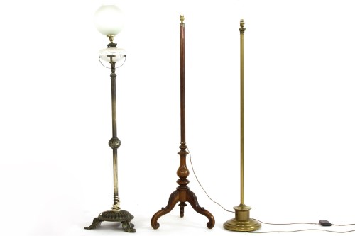 Lot 648 - Three standard lamps