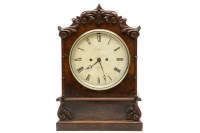 Lot 500 - An early 19th century mahogany bracket clock