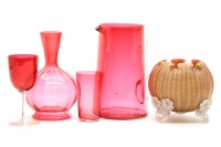 Lot 337 - A collection of Victorian glass