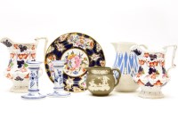 Lot 438 - A quantity of 19th century and later ceramics