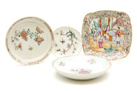 Lot 356 - A Kangxi porcelain plate