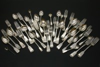 Lot 162 - A quantity of various Maltese silver flatware