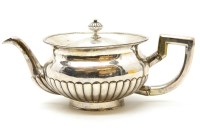 Lot 218 - A possibly Austrian silver tea pot