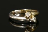 Lot 303 - A 9ct yellow and white gold