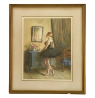 Lot 393 - Cath. B. Gulley  
'THE LAST LOOK'
Signed l.r.