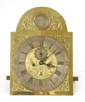 Lot 810 - A George III Scottish mahogany eight-day longcase clock