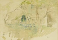 Lot 385 - Berthe Morisot (French, 1841-1895)