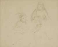 Lot 386 - Berthe Morisot (French, 1841-1895)