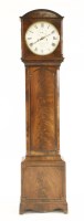 Lot 853 - A mahogany longcase regulator