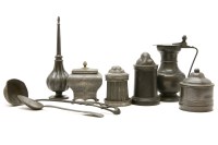Lot 220 - Various pewter moulds
