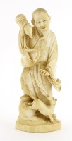 Lot 97A - An ivory carving