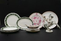 Lot 276 - Seven Meissen porcelain plates