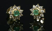 Lot 259 - A pair of gold